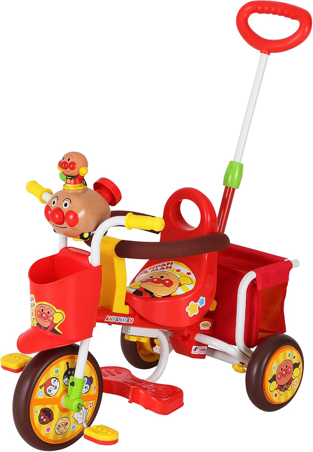 わくわくアンパンマン号ピース２ Amazon.co.jp: ジョイパレット おでかけ三輪車 わくわく